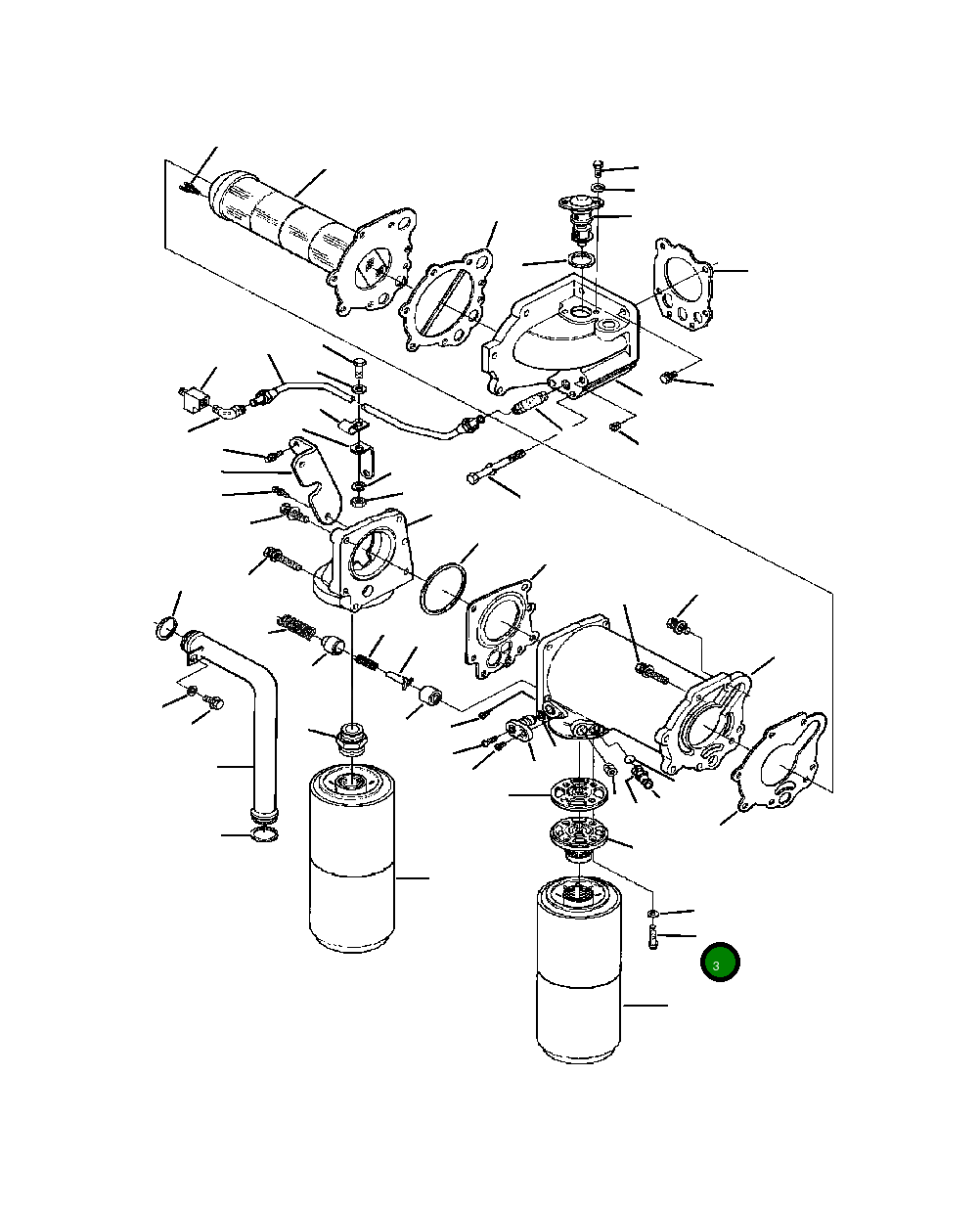 Болт 1267 719 H1 Komatsu