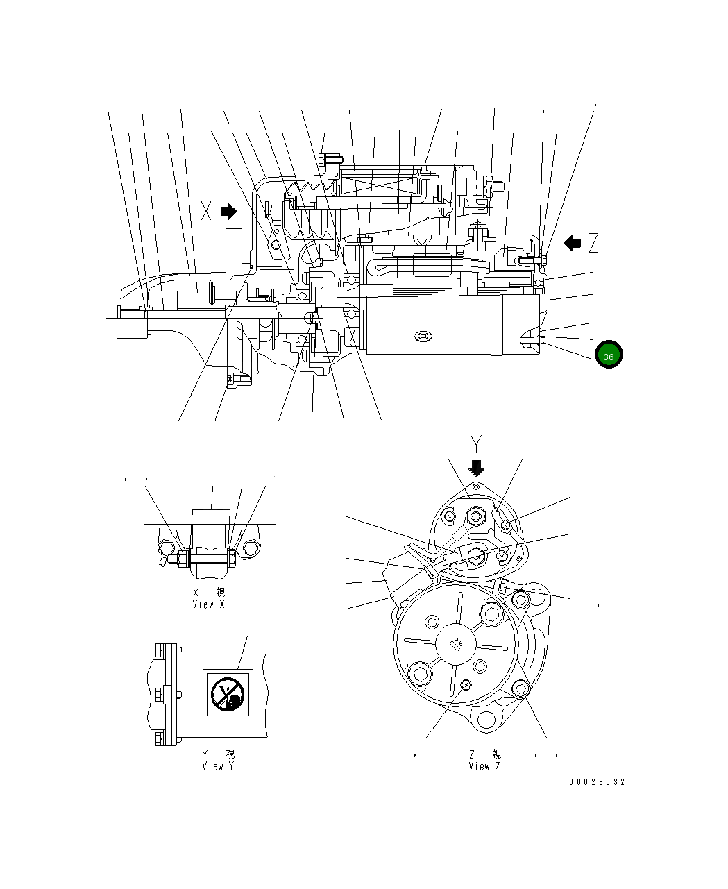 Кольцо уплотнительное (O-Ring) KD1-0505-00601 Komatsu