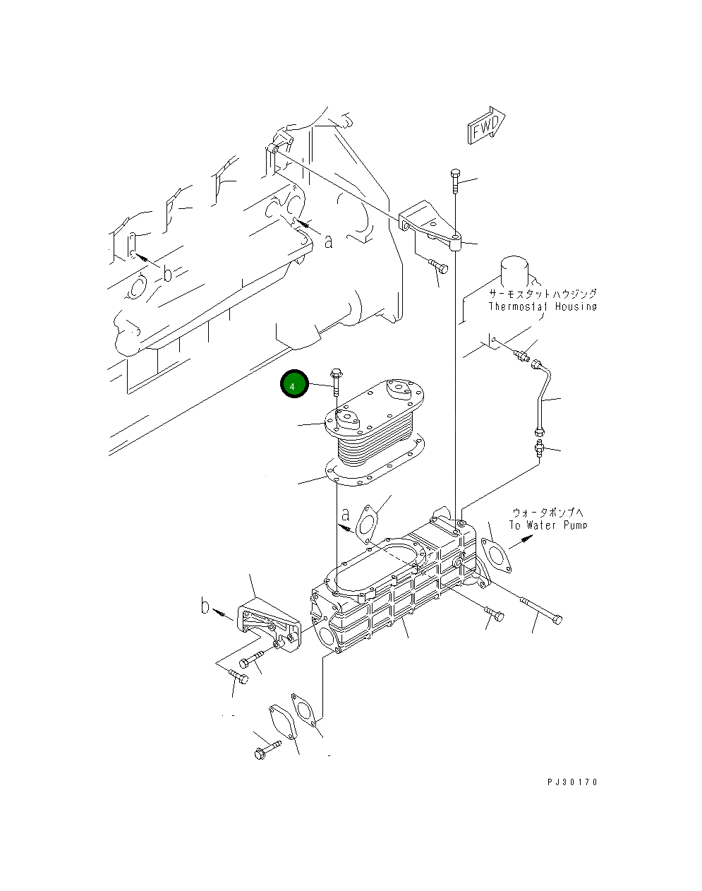 Болт 01010-51020 Komatsu