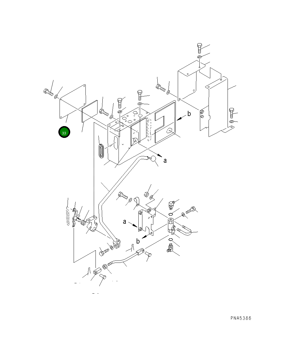 Крышка 203-43-61260 Komatsu