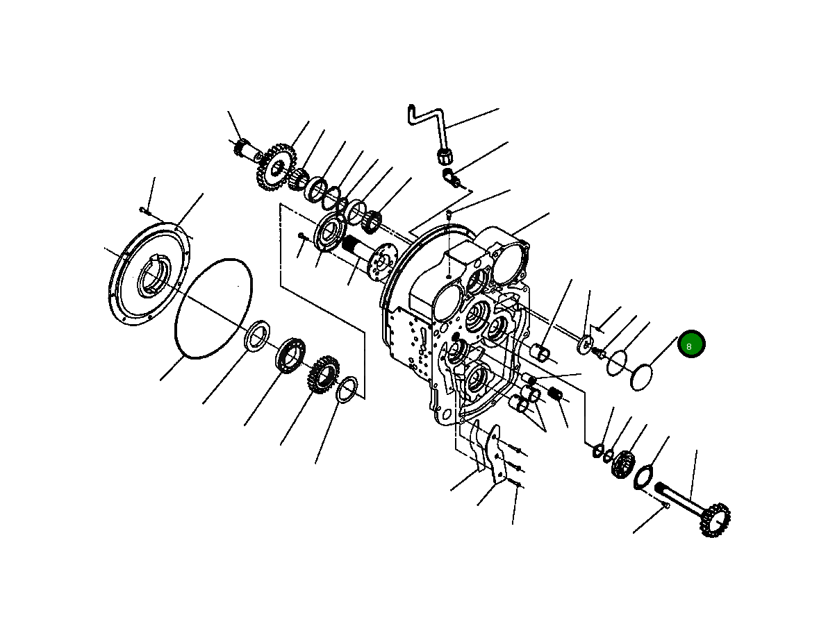 Крышка 149 662 Komatsu