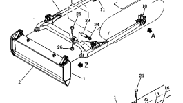 Втулка 134-Z16-2580 Komatsu