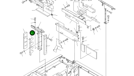 Крышка 208-54-64370 Komatsu