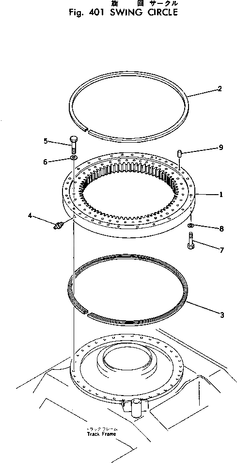 Болт 208-25-11130  Komatsu