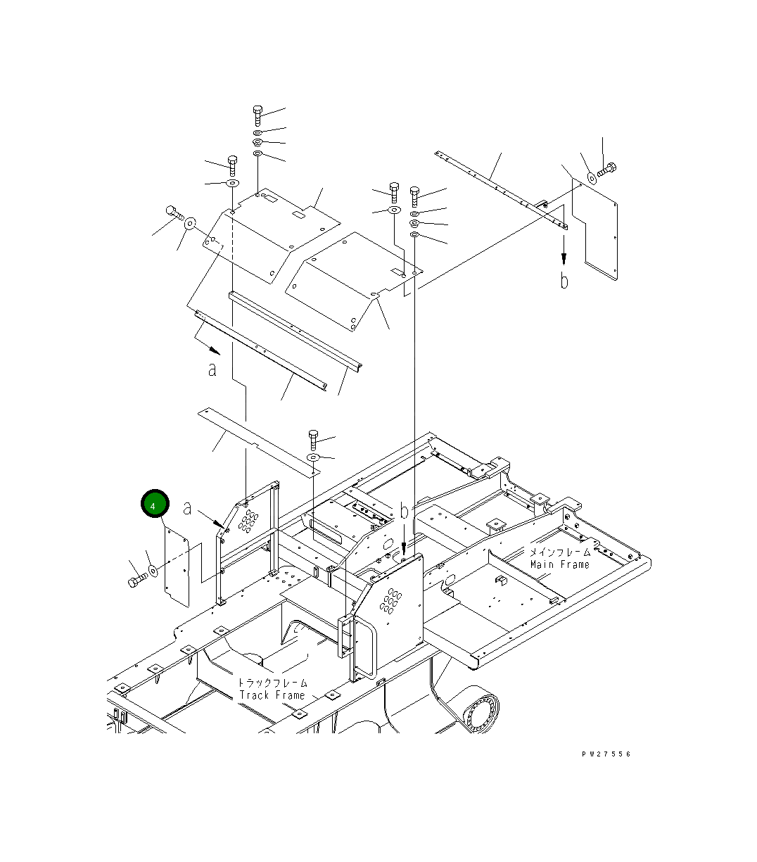 Крышка 8229-54-2430  Komatsu