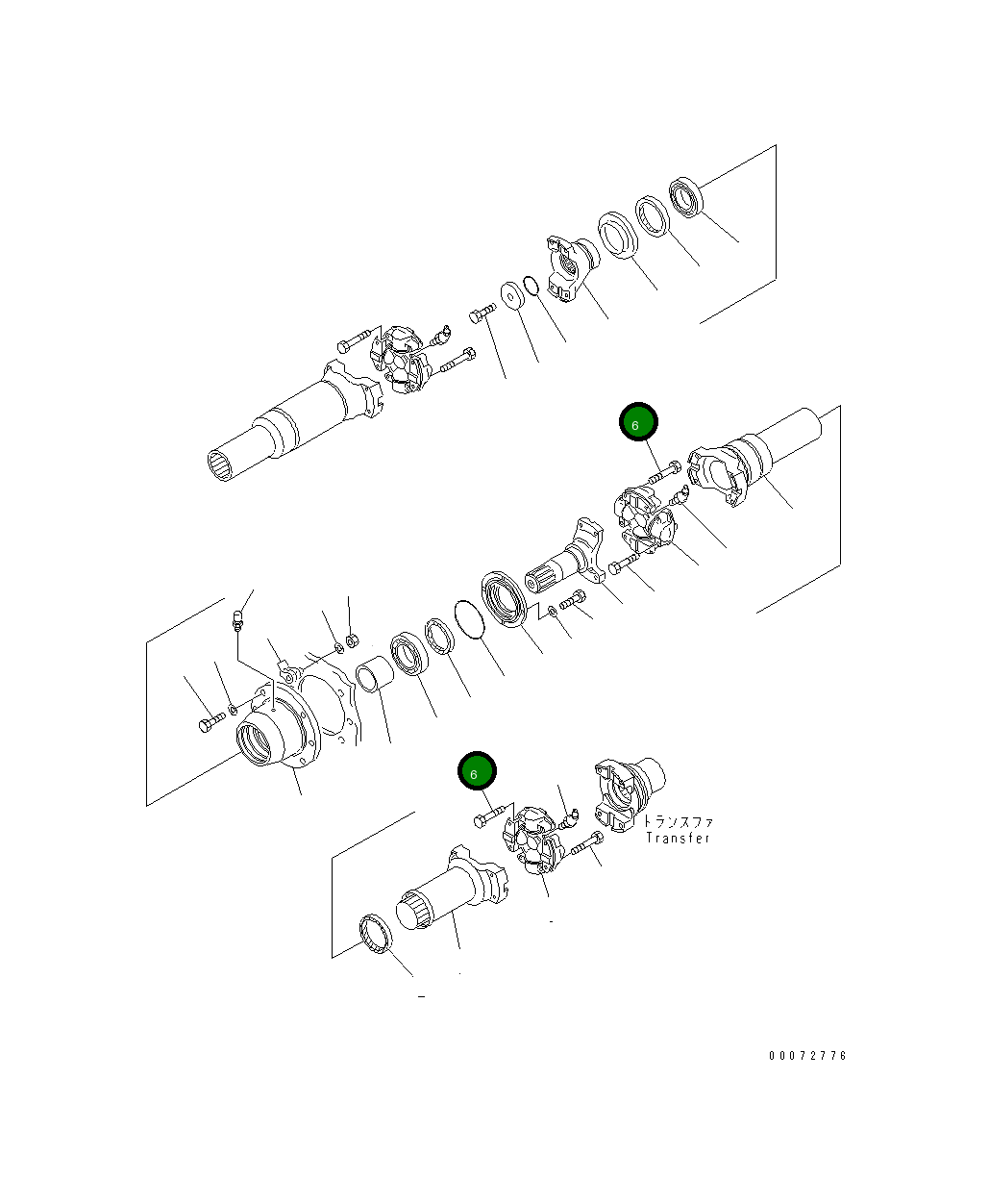 Болт 01050-61675 Komatsu