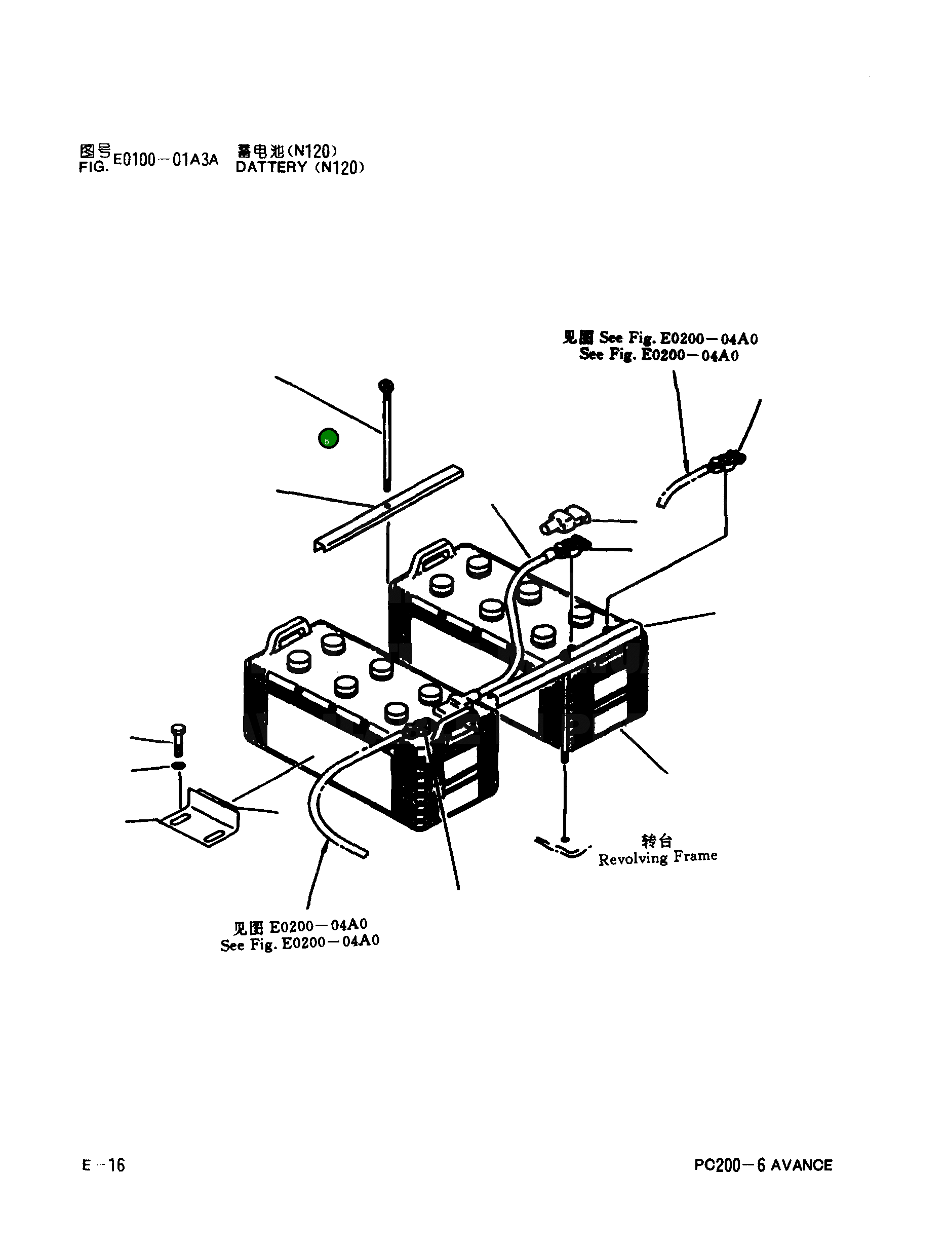 Болт 202-00-11120 Komatsu