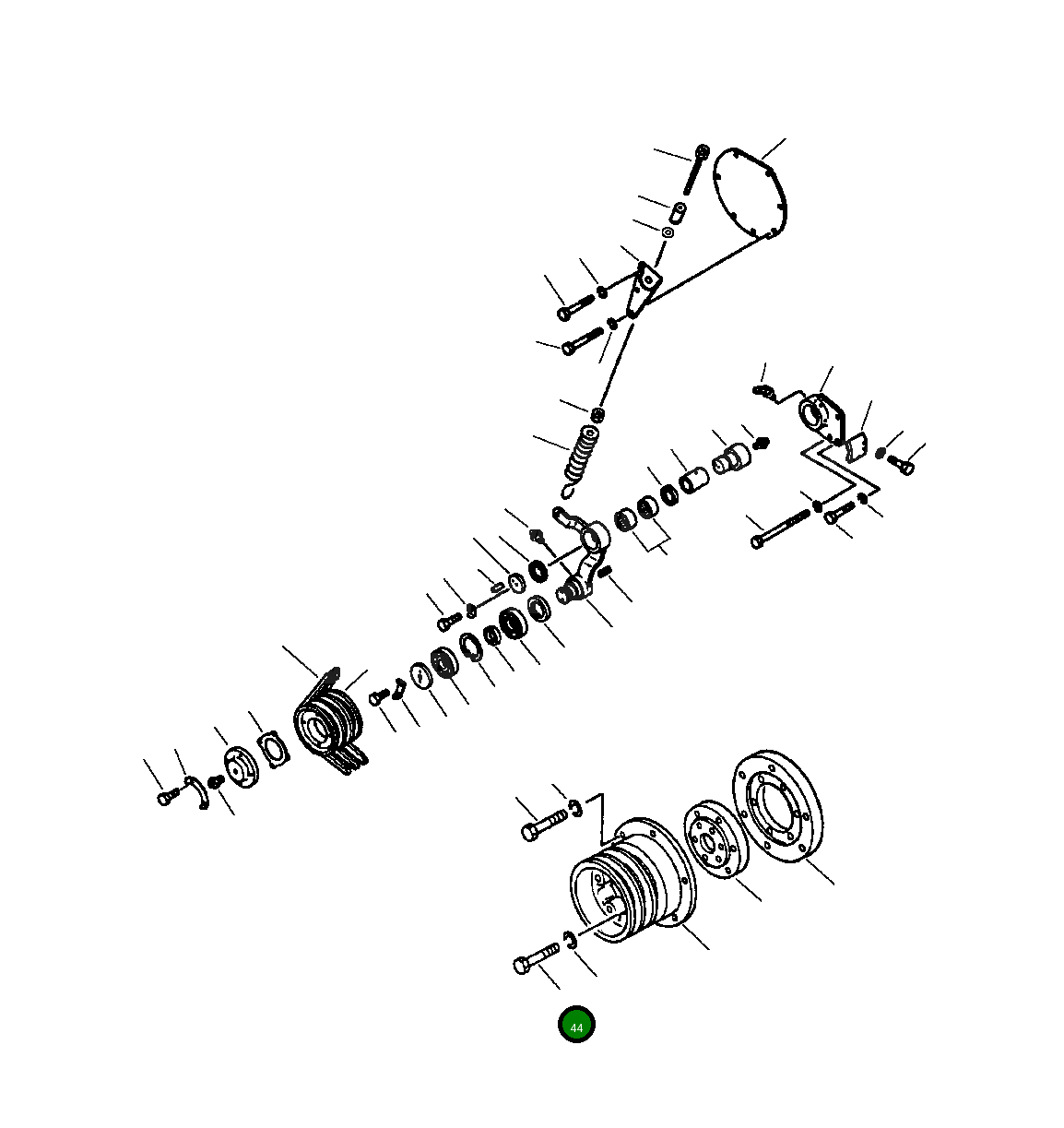 Болт 02031-21240 Komatsu