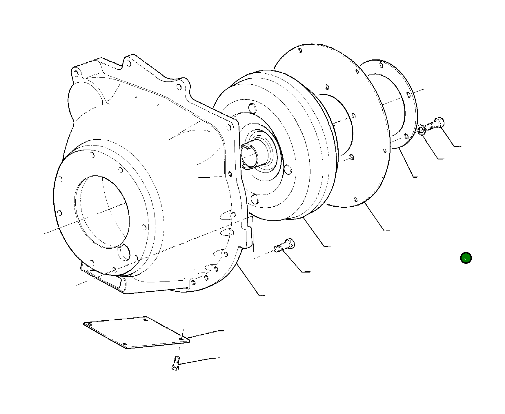 Болт 801050150 Komatsu