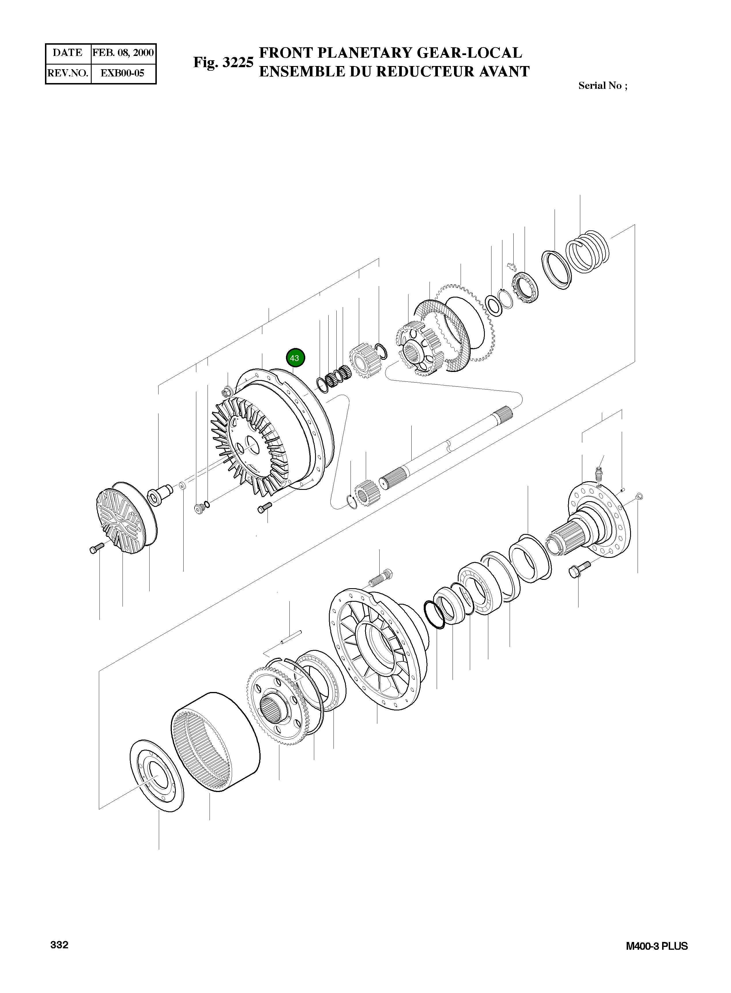 Кольцо уплотнительное (O-Ring) 4180-7119 Komatsu