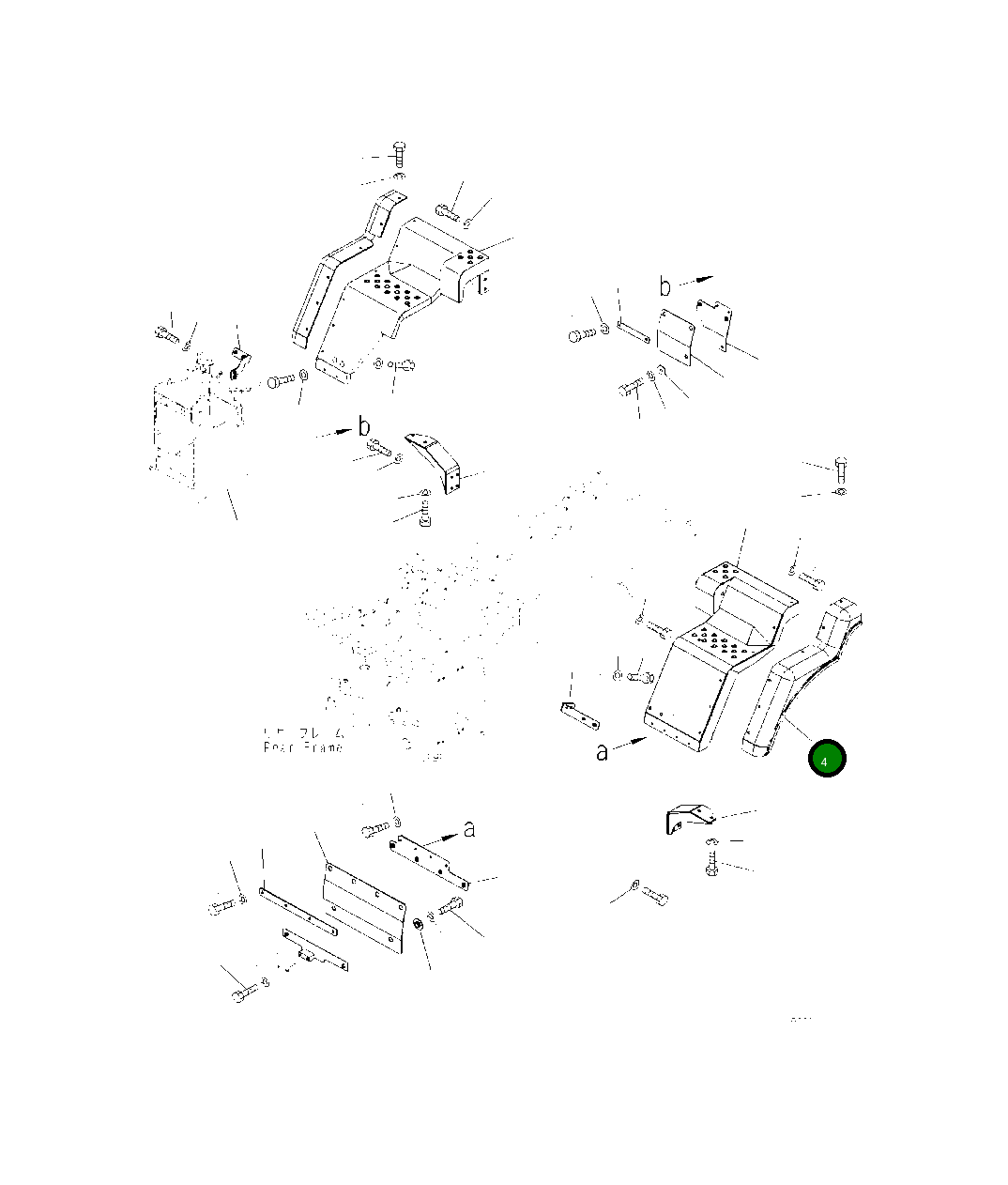 Крышка 418-54-54210 Komatsu