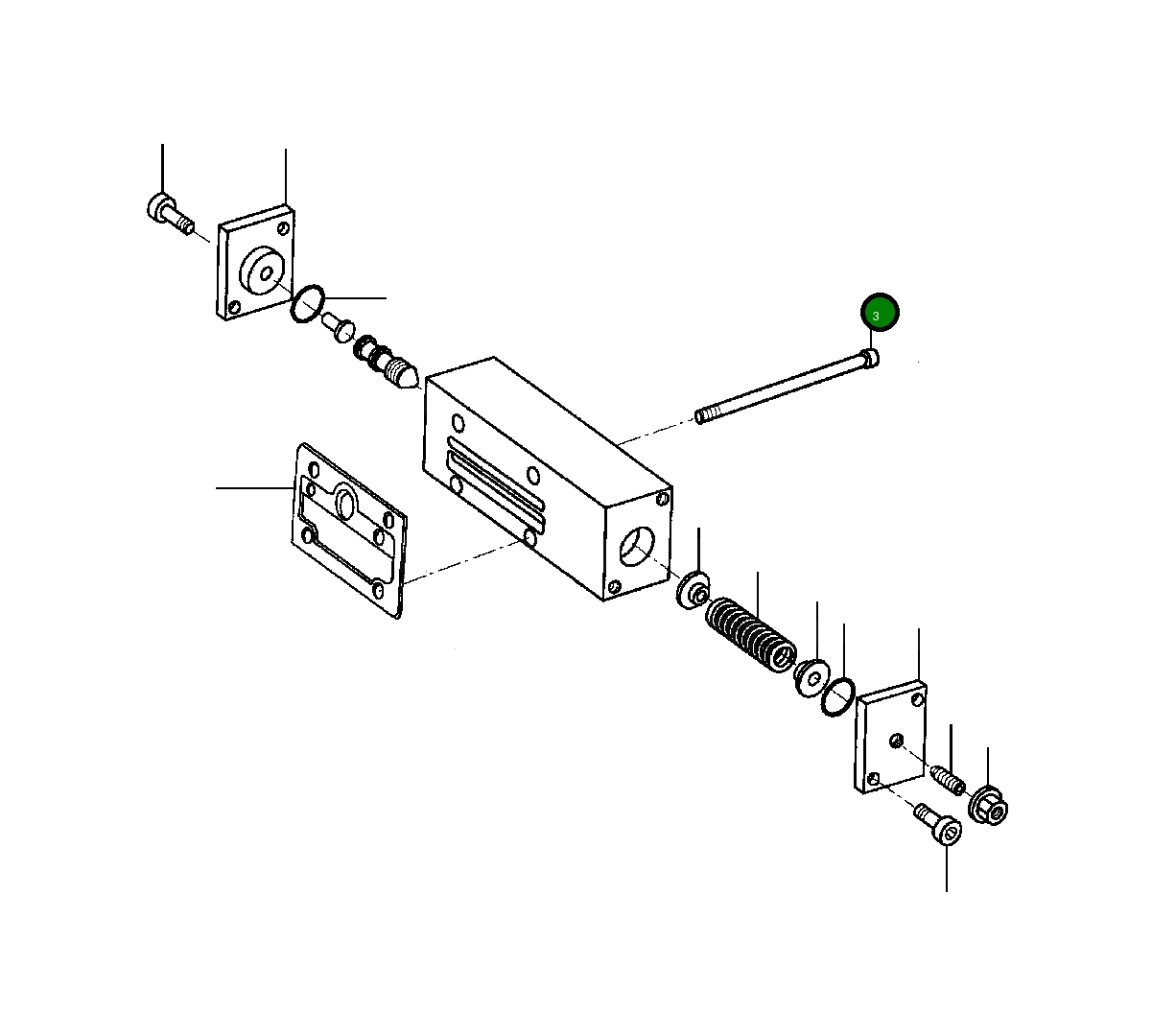 Болт 1434 157 H1  Komatsu