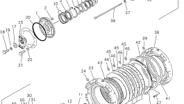 Поршень 195-15-12731 Komatsu