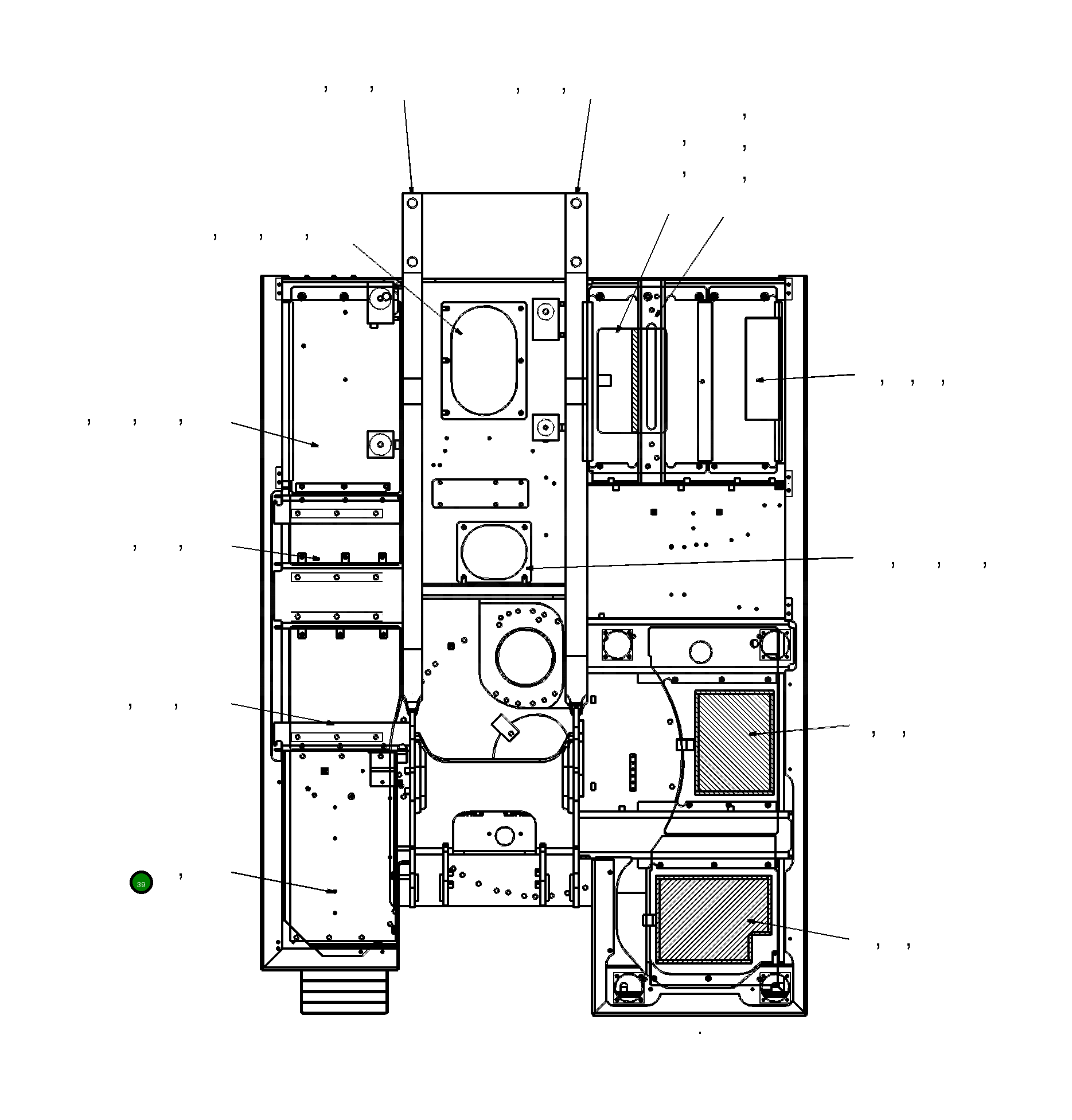 Крышка 20Y-54-KA440 Komatsu