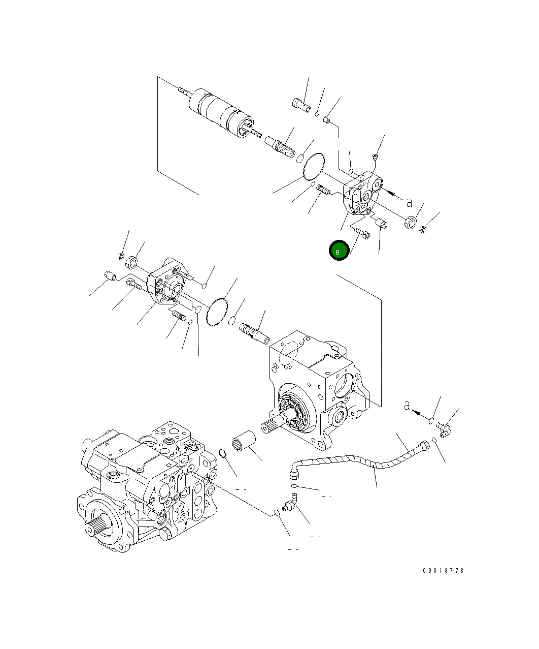 Крышка 720-2M-14150 Komatsu