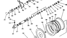 Кольцо 232-32-54550 Komatsu