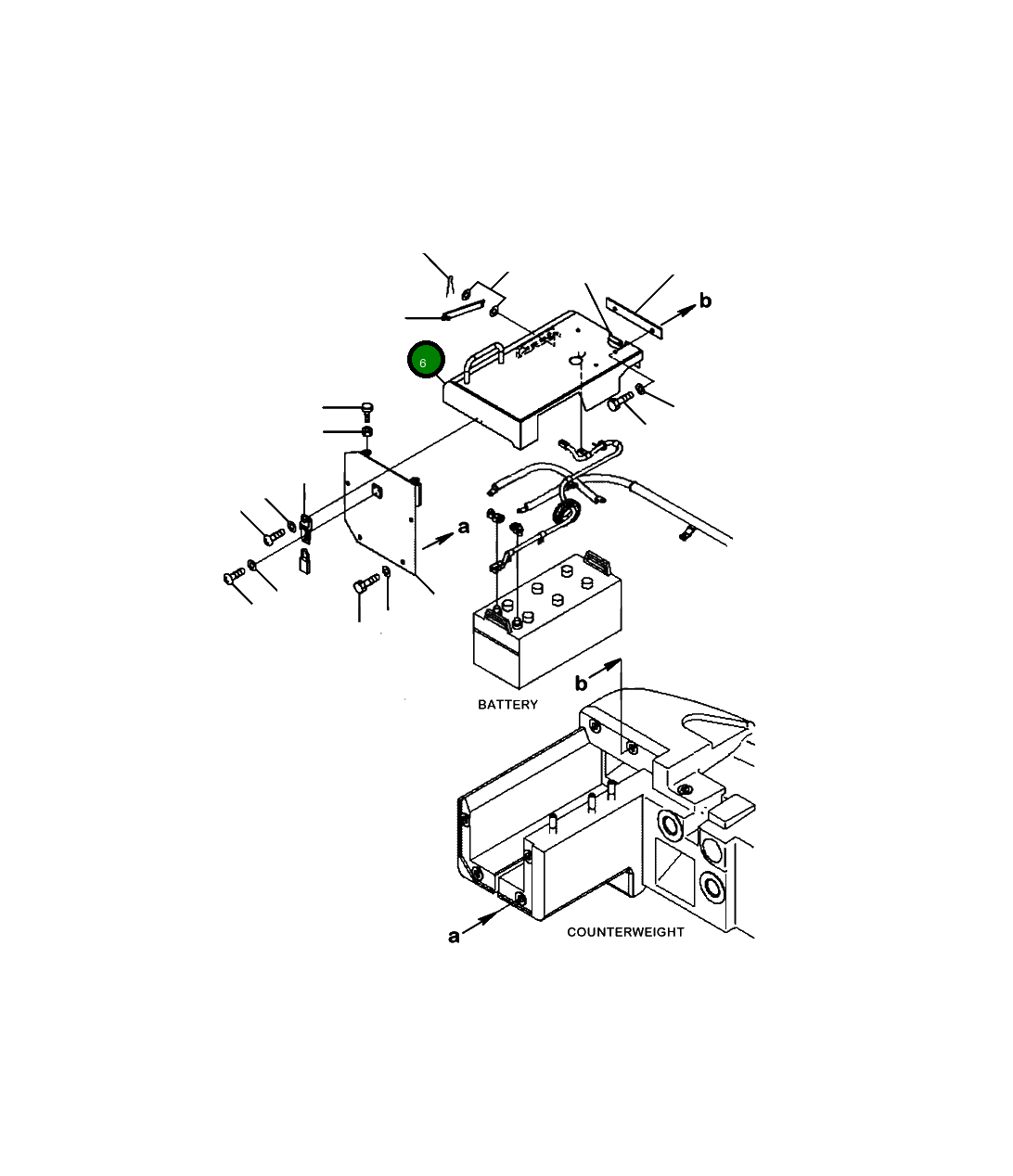 Крышка 421-06-44520 Komatsu