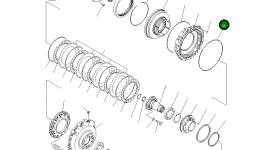 Кольцо уплотнительное (O-Ring) 07000-05370 Komatsu