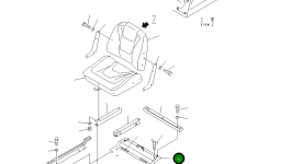 Крышка 104-57-51110 Komatsu