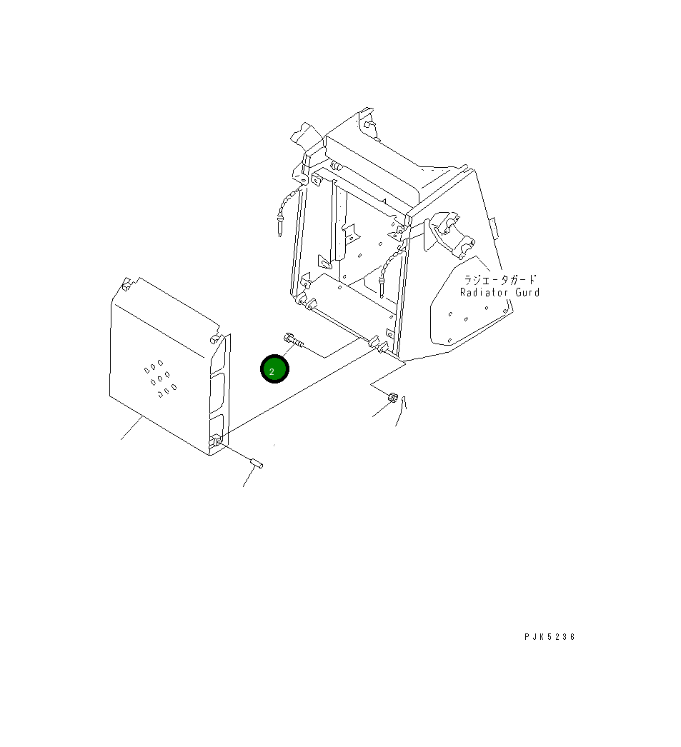 Болт 10G-Z16-3610 Komatsu