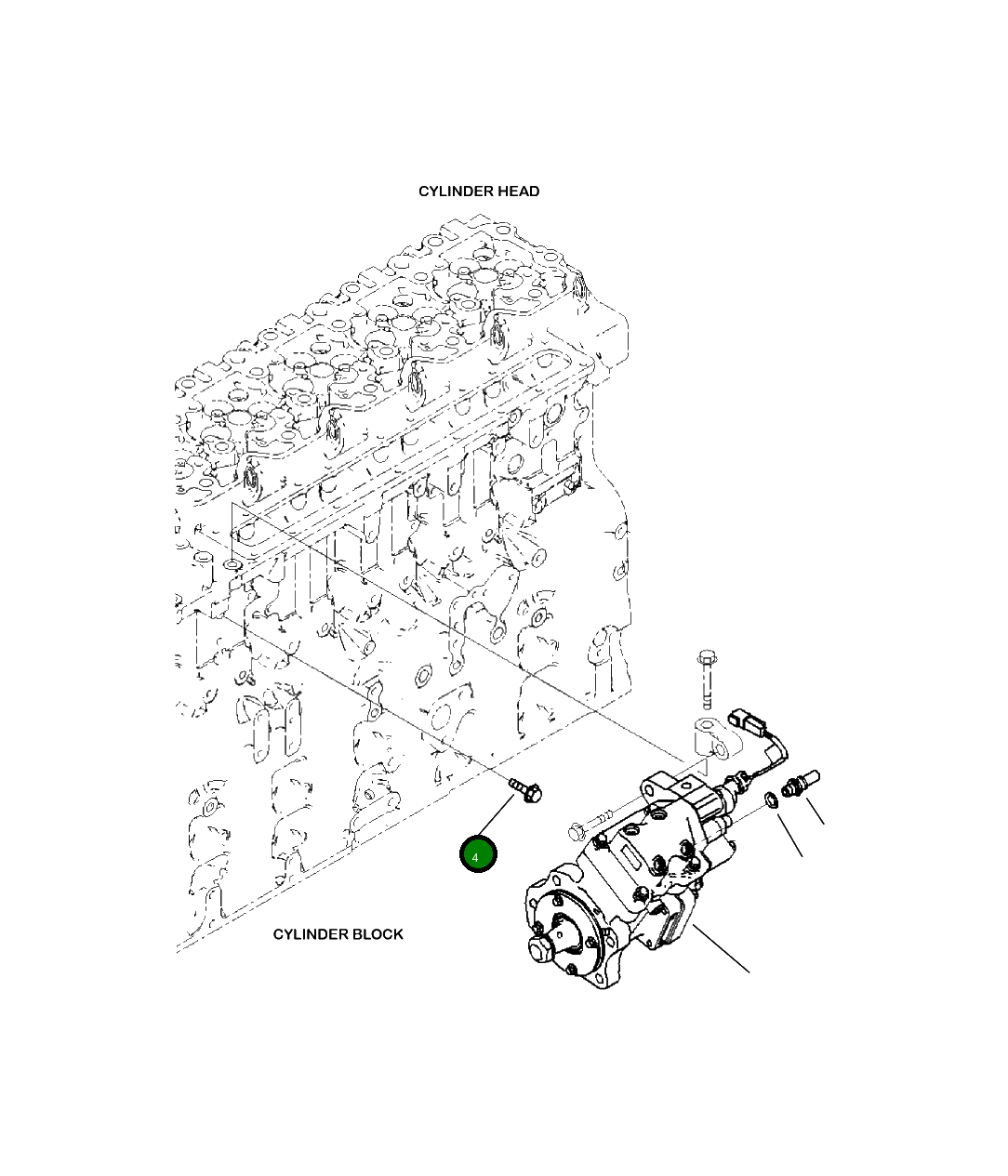 Болт 6745-71-2110 Komatsu