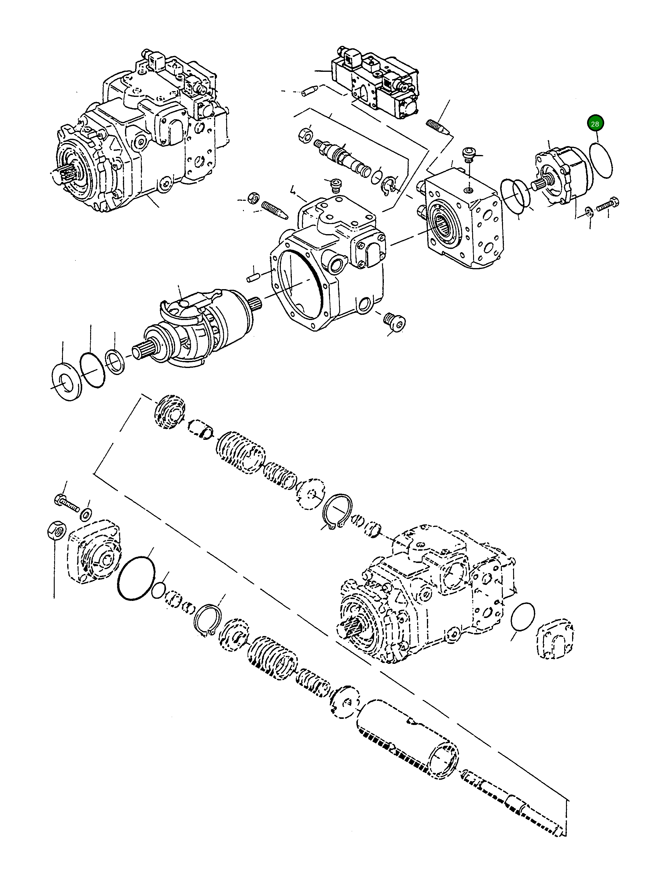 Кольцо уплотнительное (O-Ring) 4918271M1 Komatsu