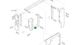 Крышка 2621-3176 Komatsu
