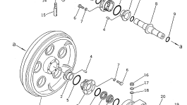 Крышка 101-30-11540 Komatsu