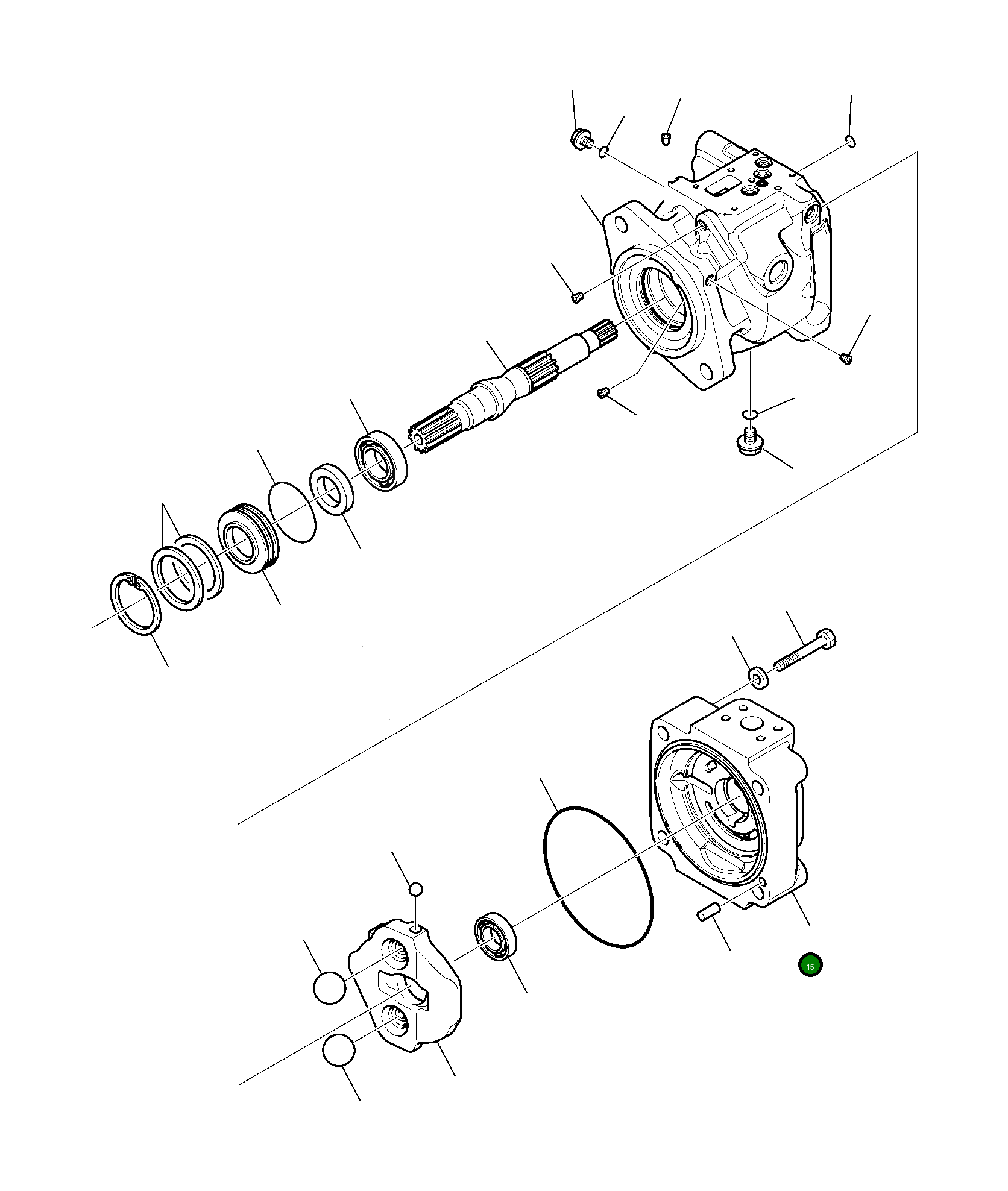 Крышка 708-1U-11511  Komatsu