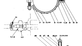 Коромысло D50-F166 Komatsu