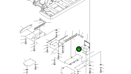 Крышка 208-54-61530 Komatsu