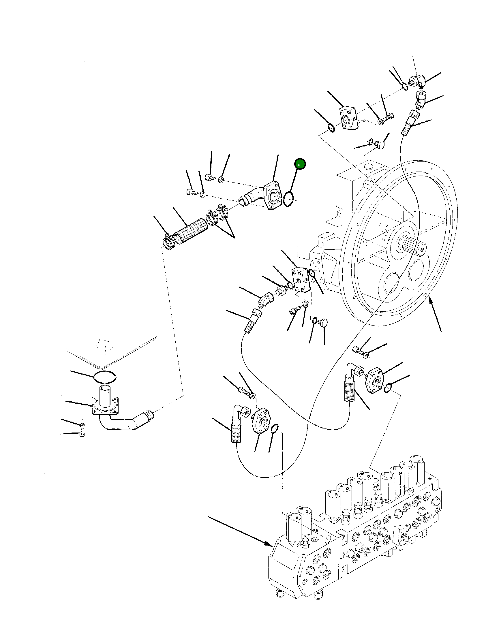 Кольцо уплотнительное (O-Ring) 21D-09-69140 Komatsu