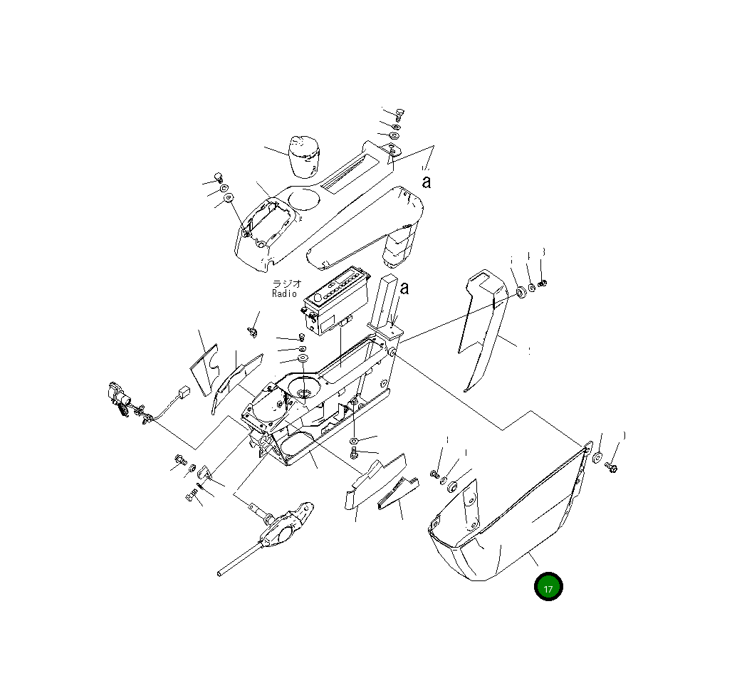 Крышка 20Y-43-41441 Komatsu