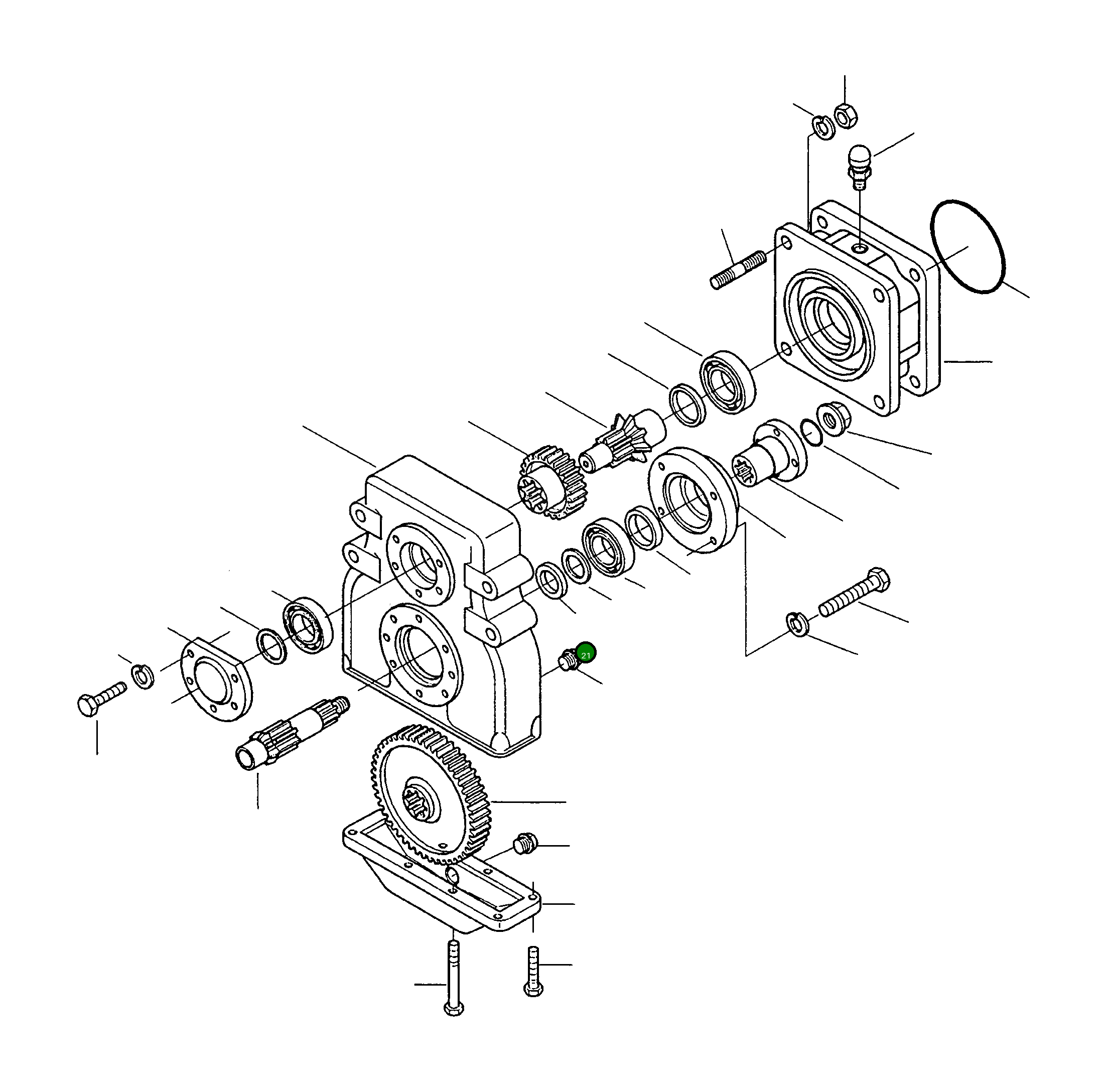 Кольцо 4917092M1  Komatsu