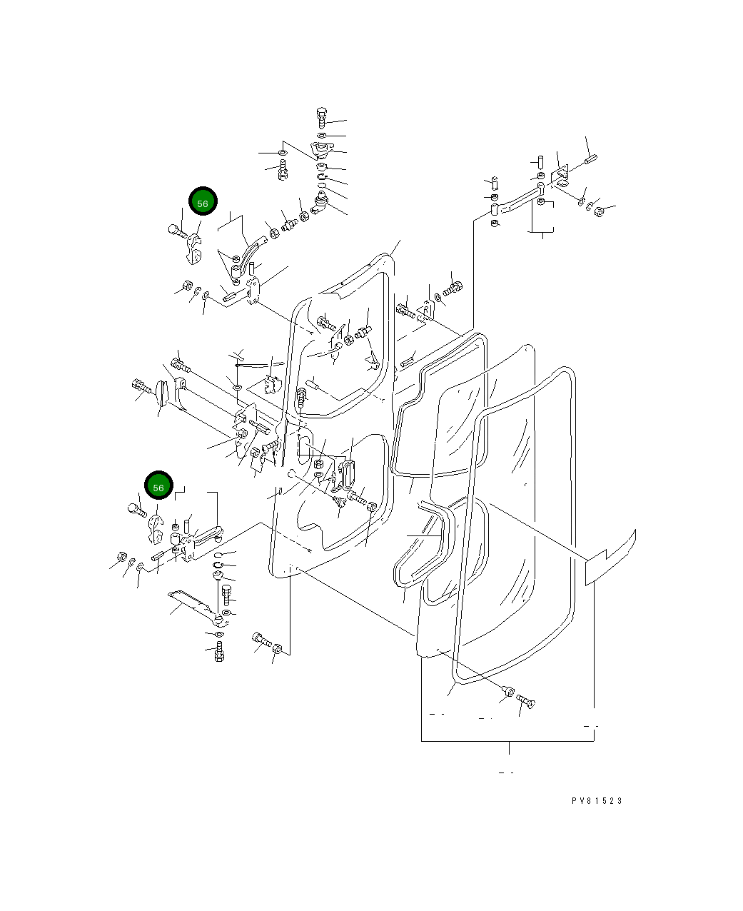 Болт YM172176-68390 Komatsu