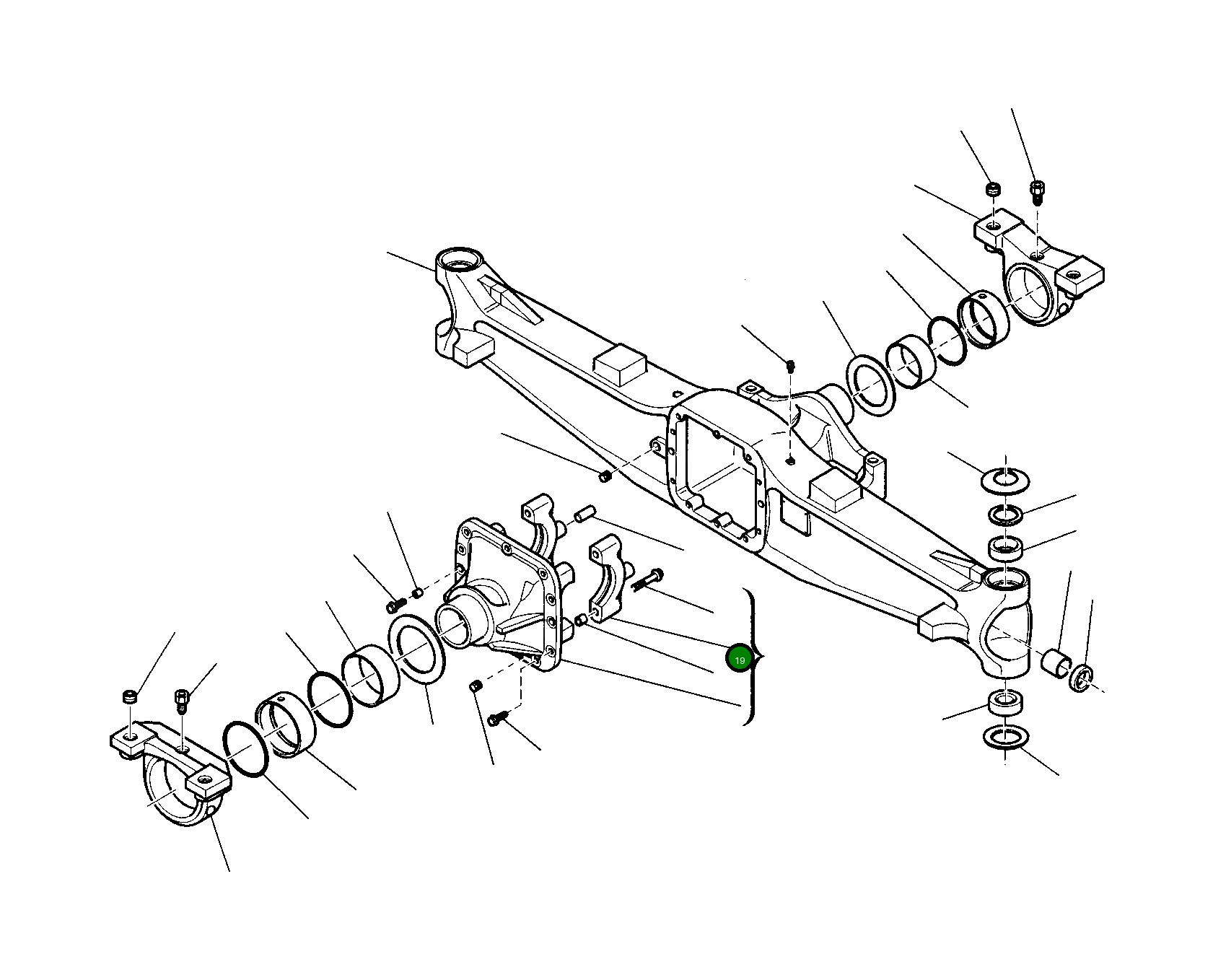 Болт CA0126064 Komatsu