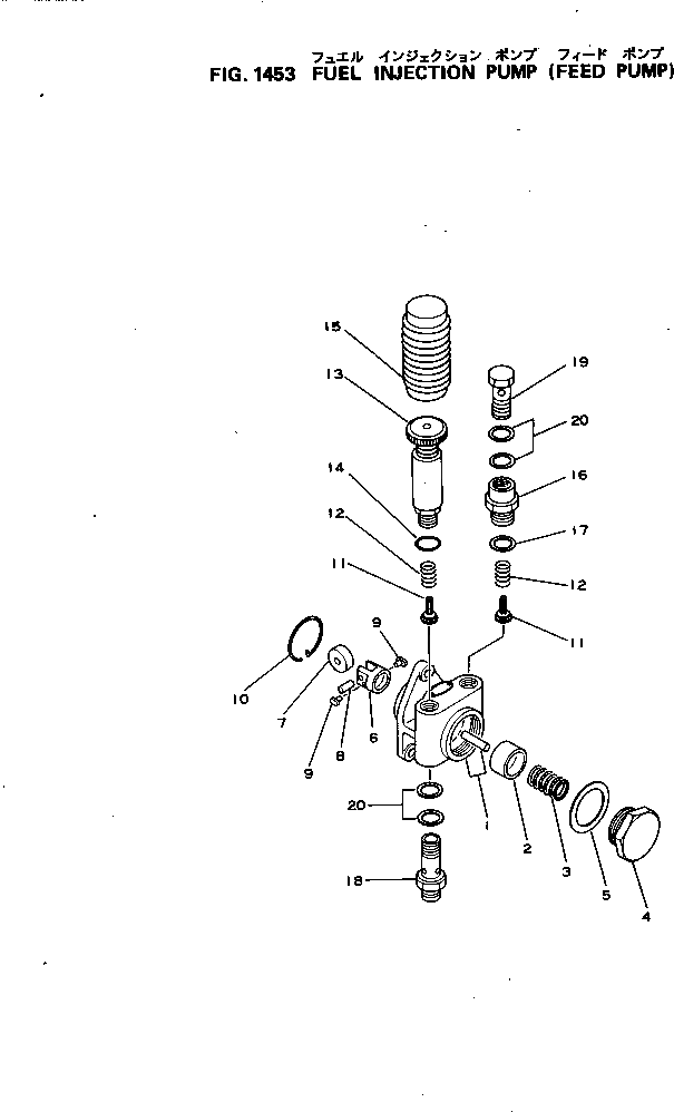 Болт DK029000-6800  Komatsu