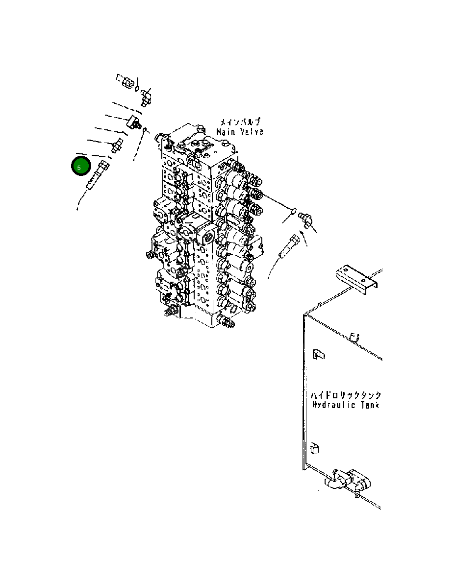 Кольцо уплотнительное (O-Ring) 0289611009 Komatsu