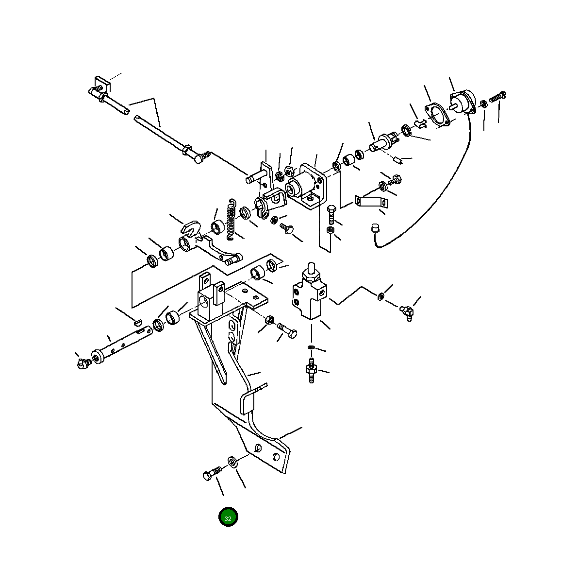 Болт 02010-71038 Komatsu