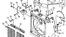 Крышка 198-54-41910 Komatsu