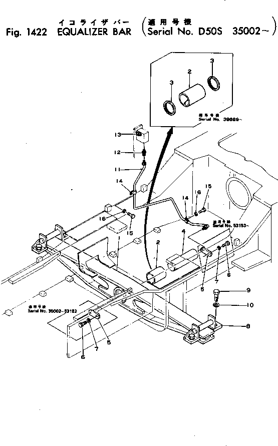 Болт 01040-62450 Komatsu