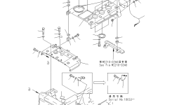 Крышка 19M-54-16670 Komatsu