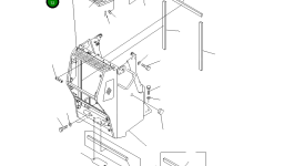 Крышка 124-54-51154 Komatsu