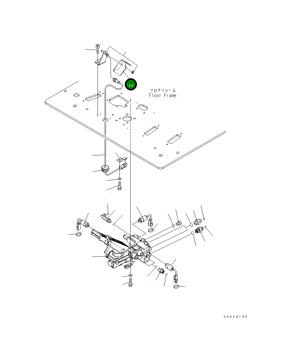 Крышка 20K-06-32850 Komatsu