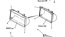 Кромка 380-887433-1 Komatsu