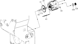 Кольцо уплотнительное (O-Ring) BW052578  Komatsu
