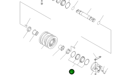Кольцо уплотнительное (O-Ring) 175-30-16215 Komatsu