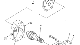 Корпус 07442-71020 Komatsu