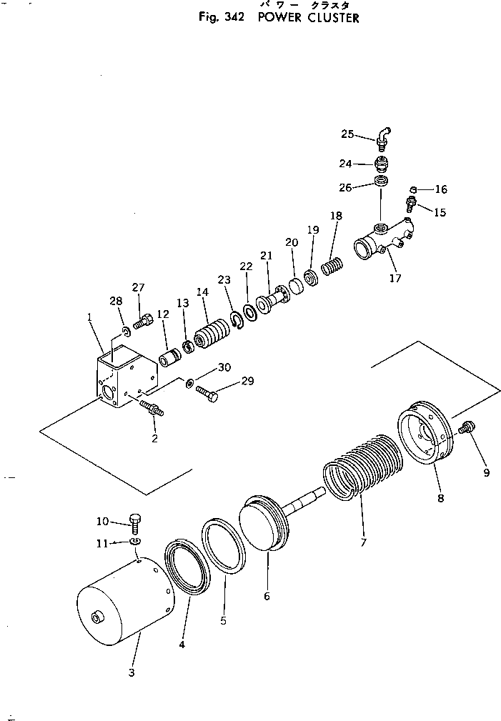 Болт 382-025955-1  Komatsu
