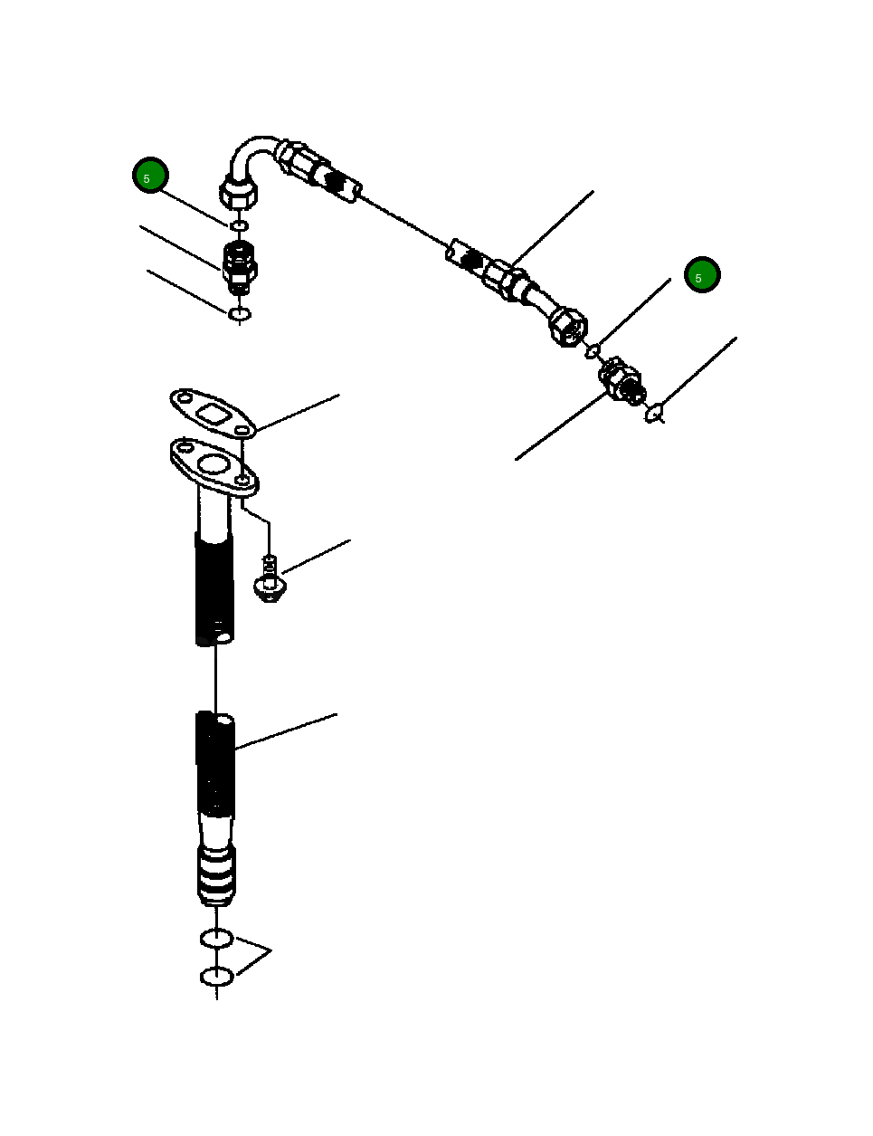 Кольцо уплотнительное (O-Ring) 1307 210 H1 Komatsu